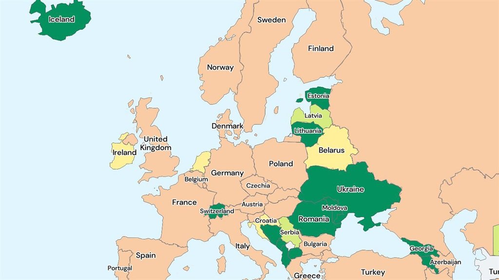 South Africans can now travel to these countries in Europe – but only if they’re fully vaccinated